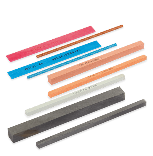 Pierres abrasives pour le polissage