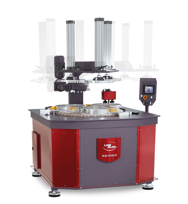 Lucidatrice M.M.9100 lappatrice Lam Plan