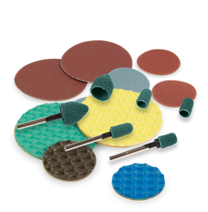 Dischi e cappucci abrasivi
