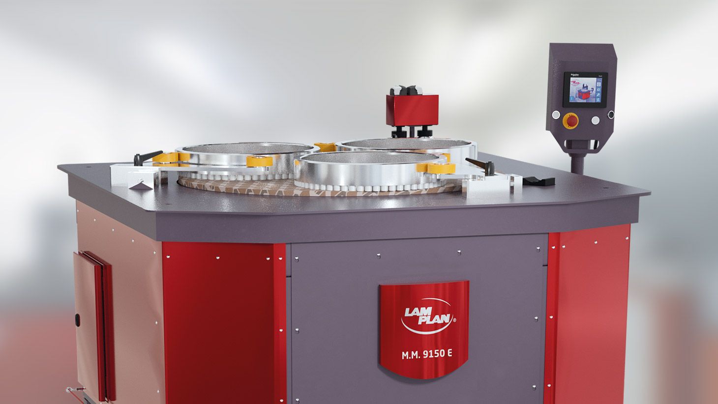 Läpp- und Poliermaschine M.M.9150 Version E