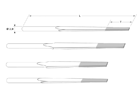 Kit di lime diamantate 12 pezzi