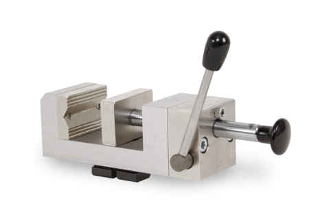 Kleiner Probenhalter links mit Schnellverschluss