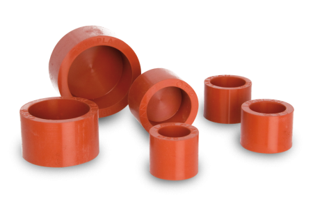 Stampi siliconici di inglobamento a freddo cilindrici