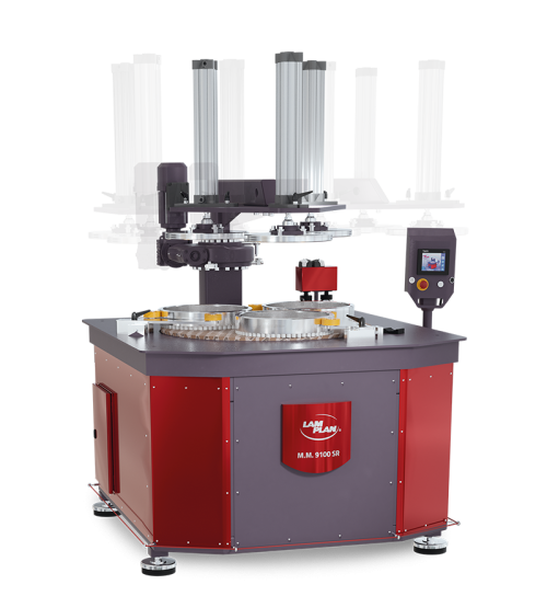 machine à roder M.M.9100 lam plan