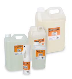 Lubricating fluids for lapping and polishing machines